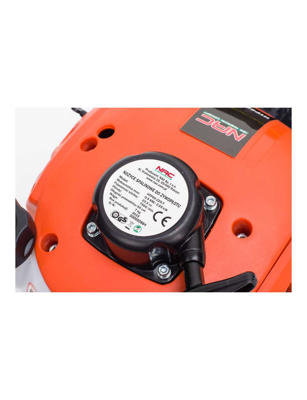 NAC NOŻYCE DO ŻYWOPŁOTU SPALINOWE 0,9KM