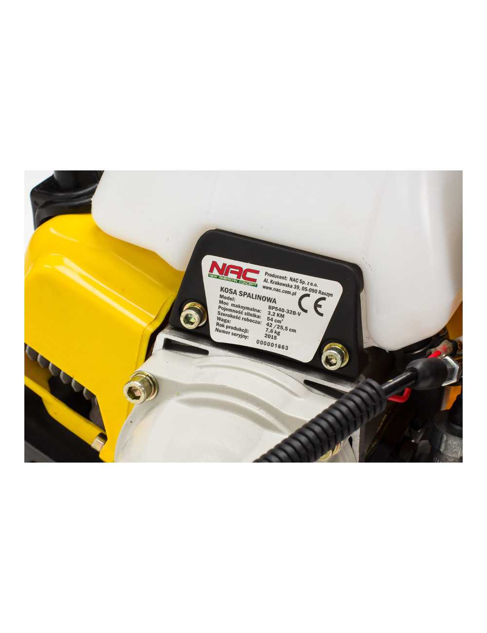 NAC KOSA SPALINOWA 3,2KM  BP540-32B-V