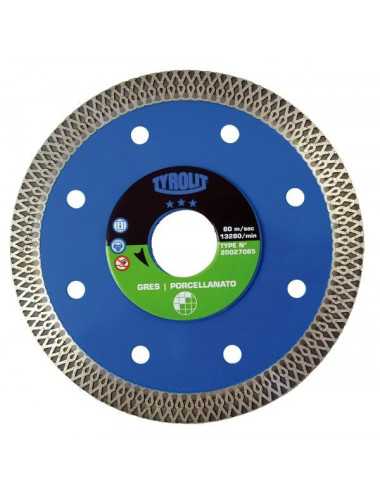 TARCZA DIAMENTOWA TYROLIT DO CERAMIKI GRESU DCT*** 125 x 1,2 x 22,2mm