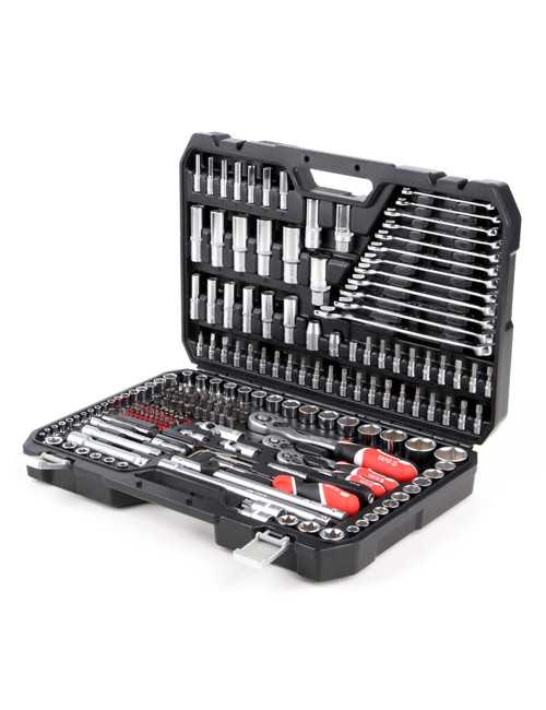 YATO ZESTAW  KLUCZY 1 4" , 3 8" , 1 2"  216 elem. XXL YT-38841