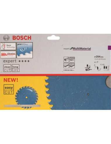 BOSCH PIŁA TARCZOWA MULTIMATERIAL EXPERT 254x30mm 80-ZĘBÓW