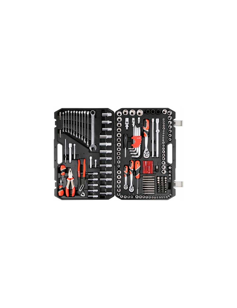 YATO ZESTAW NARZĘDZI  225 elem. 1 2" 3 8" 1 4"  XXL YT-38941