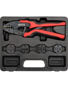 YATO SZCZYPCE DO KONEKTORÓW + 5 MATRYC  2245