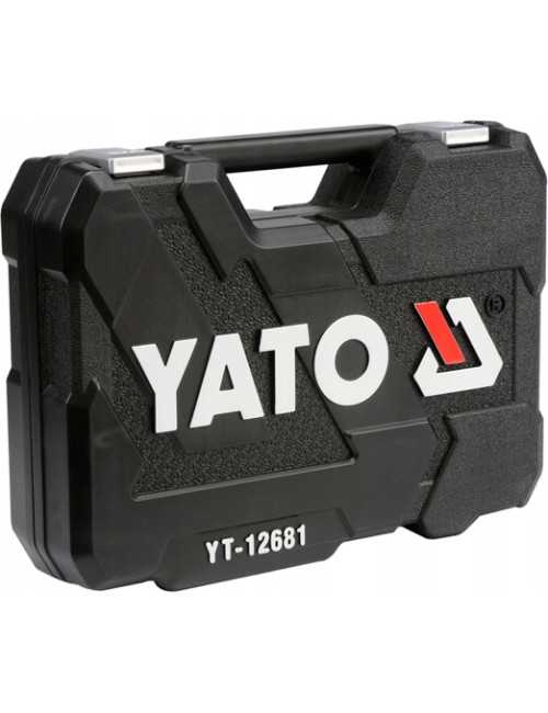 YATO ZESTAW  KLUCZY 1 4" , 1 2"  94 elem.  YT-12681