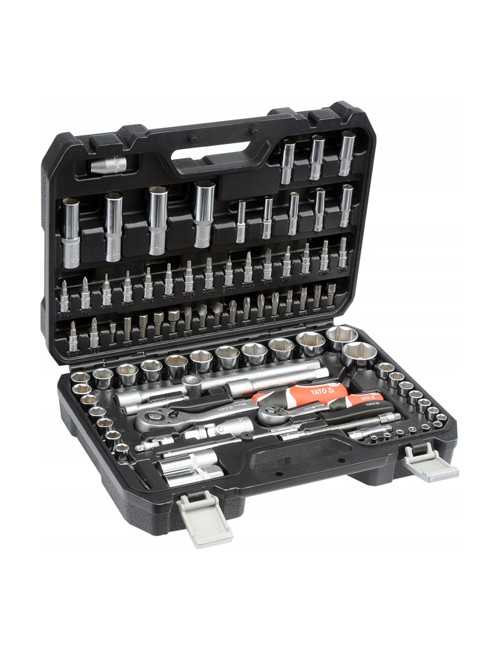 YATO ZESTAW  KLUCZY 1 4" , 1 2"  94 elem.  YT-12681