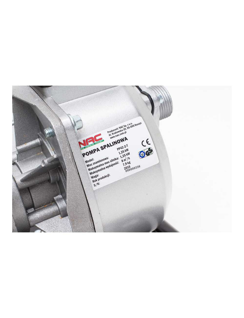NAC POMPA SPALINOWA 1,25KM 8000 l h 1"