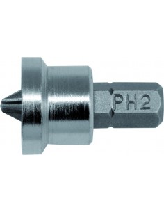 YATO KOŃCÓWKA / BIT Z OGRANICZNIKIEM DO PŁYT KARTON-GIPS 1/4" x 25mm PH2 20szt.  7980