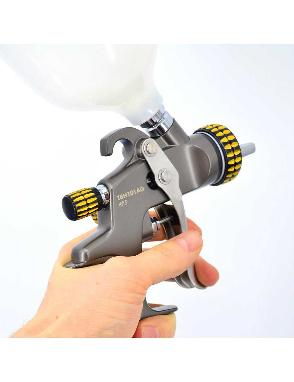 AWTOOLS PISTOLET LAKIERNICZY HVLP PRO ZE ZBIORNIKIEM GÓRNYM 1.4mm TBH101AG