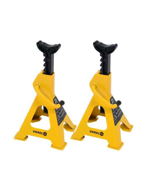 VOREL PODSTAWKI SAMOCHODOWE 2 SZTUKI 2T 265 - 415mm 80307