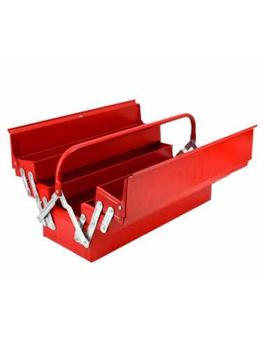 AWTOOLS SKRZYNKA NARZĘDZIOWA METALOWA 5cz. 530x200x200mm