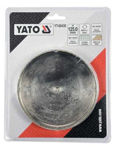 YATO KORONA Z NASYPEM DIAMENTOWYM 125mm YT-60436