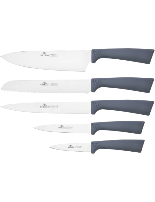 GERLACH ZESTAW NOŻY W BLOKU  5szt. SMART
