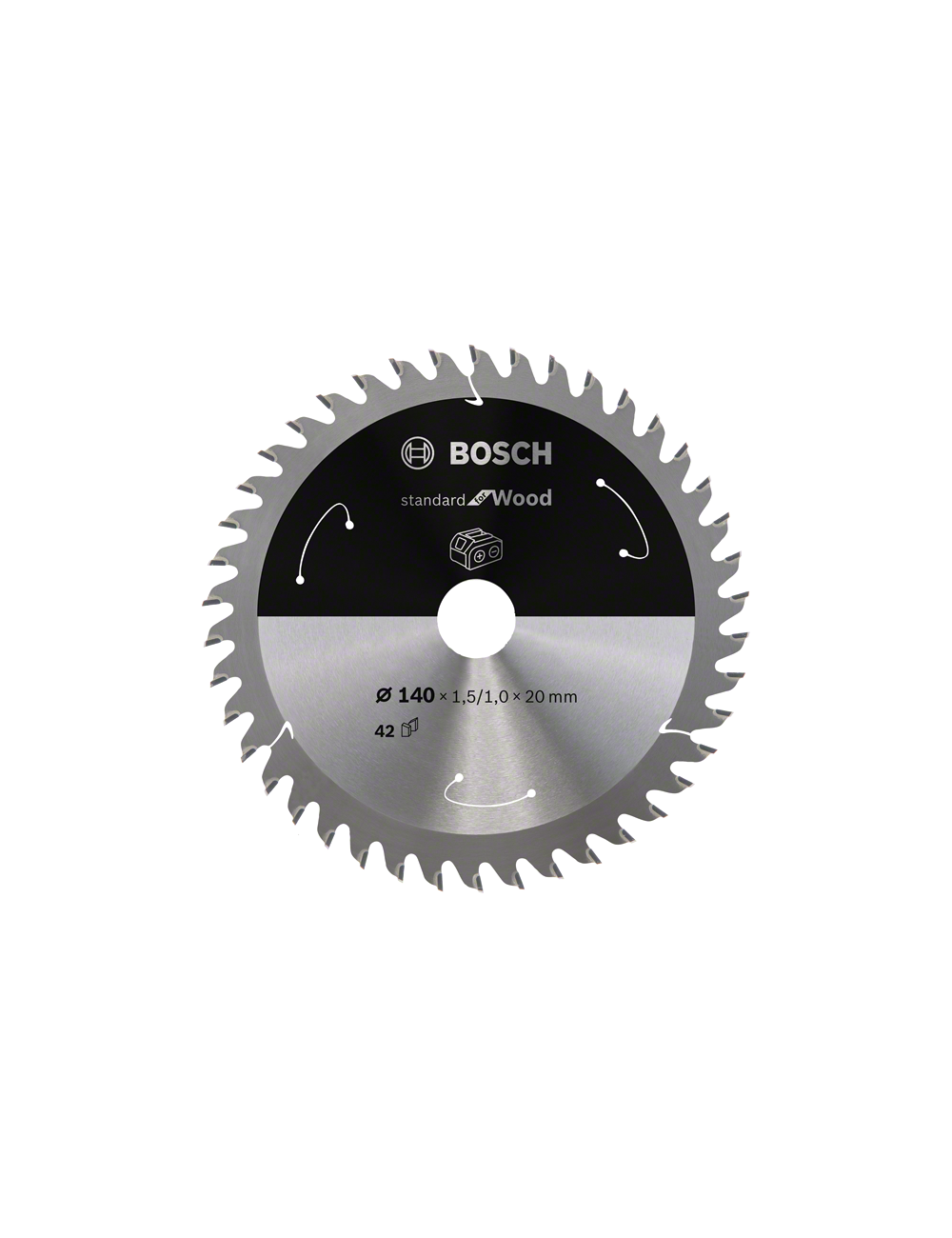 BOSCH PIŁA STANDARD WOOD ACCU 140x20x42z