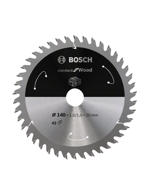 BOSCH PIŁA STANDARD WOOD ACCU 140x20x42z