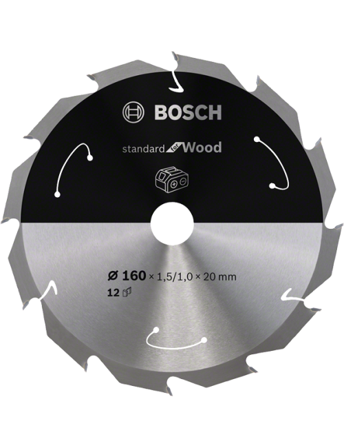 BOSCH PIŁA STANDARD WOOD ACCU 160x20x12z
