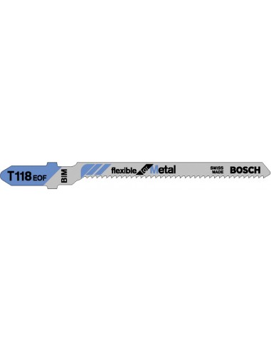 BOSCH BRZESZCZOT DO WYRZYNARKI T118EOF  5szt INOX