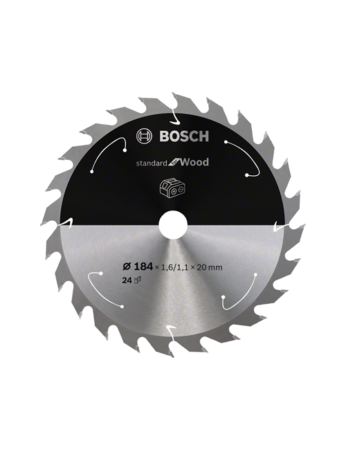 BOSCH PIŁA STANDARD WOOD ACCU 184x20x24z
