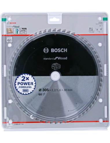 BOSCH PIŁA STANDARD WOOD 305x30x60z do drewna
