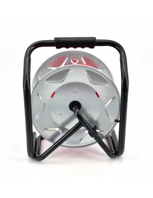 AWTOOLS PRZEDŁUŻACZ BĘBEN METALOWY CZERWONY HEAVY DUTY 40m 3x1,5 mm 16A 3680W IP44