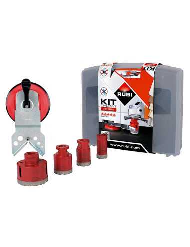 RUBI ZESTAW WIERTEŁ DO GRESU 4szt.