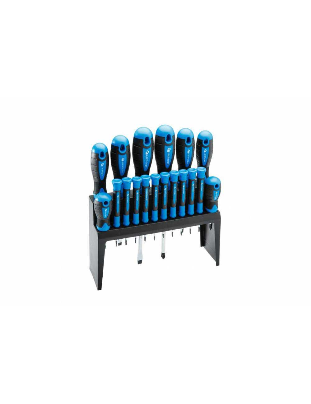 HOEGERT WKRĘTAKI  KOMPLET  18szt. NA STOJAKU