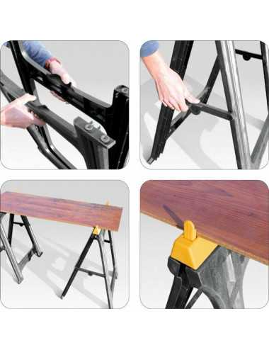 VOREL PODSTAWA ROBOCZA Z TWORZYWA 2szt.