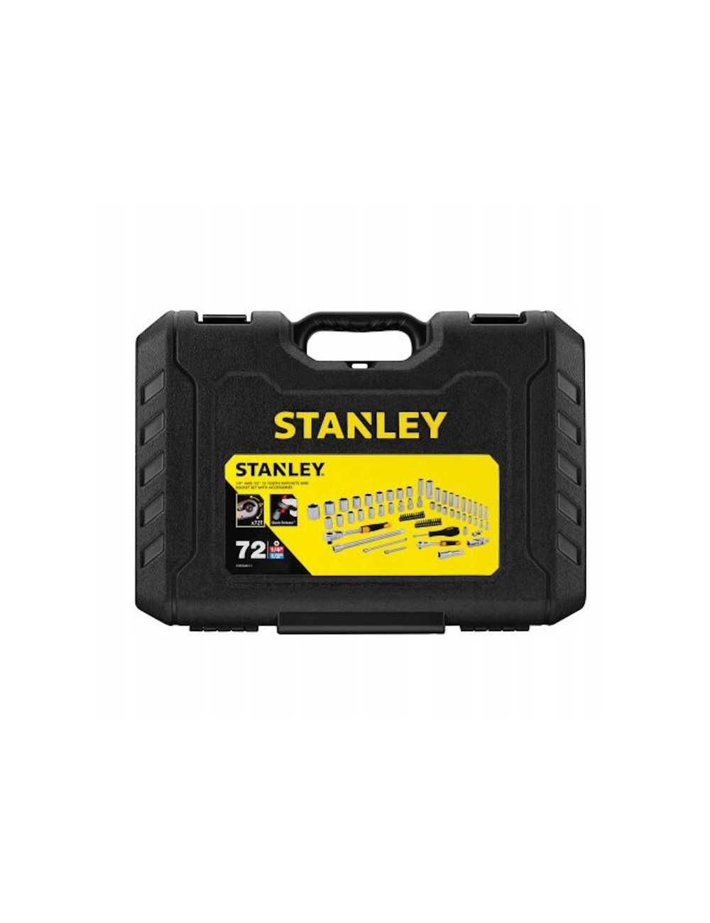 STANLEY ZESTAW KLUCZY  72el.  1 4"-1 2"