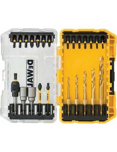 DEWALT zestaw końcówek udarowych 1 4" DT70735T DeWALT Impact Torsion wiertła