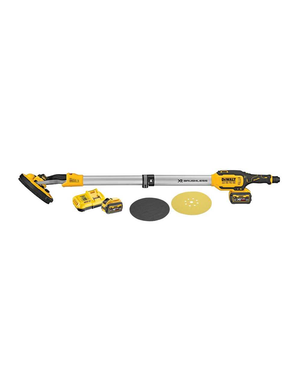 DEWALT SZLIFIERKA DO ŚCIAN PŁYT GK 18V 2x6Ah DCE800T2-QW