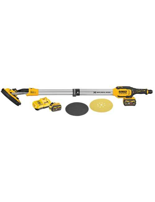 DEWALT SZLIFIERKA DO ŚCIAN PŁYT GK 18V 2x6Ah DCE800T2-QW