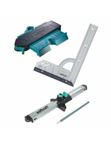 WOLFCRAFT ZESTAW DO DOPASOWYWANIA PANELI LAMINOWANYCH I PROJEKTOWANIA PODŁOGI