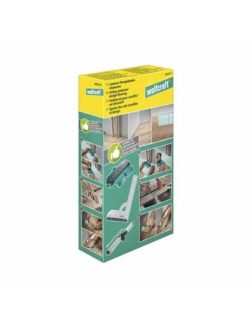 WOLFCRAFT ZESTAW DO DOPASOWYWANIA PANELI LAMINOWANYCH I PROJEKTOWANIA PODŁOGI