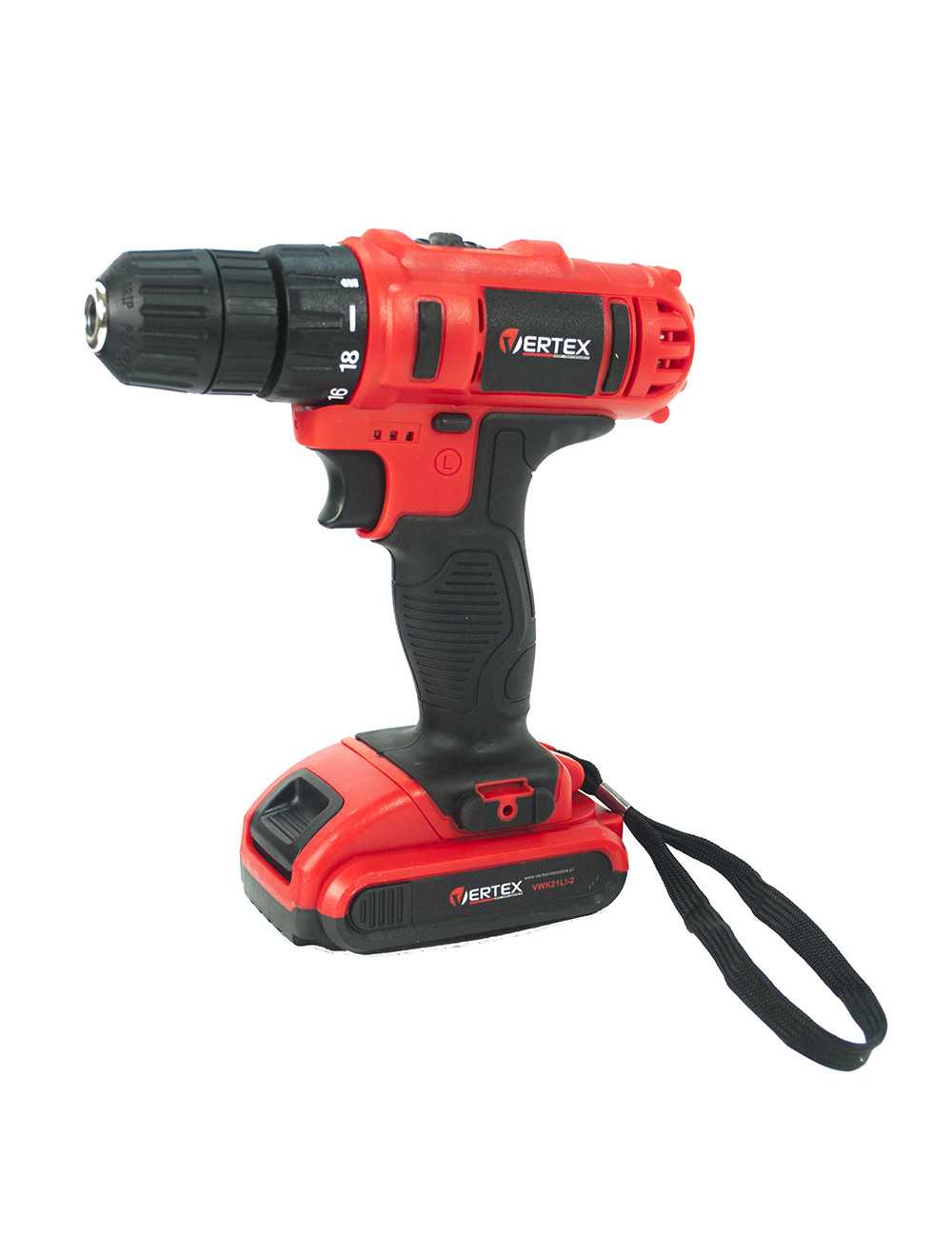 VERTEX WKRĘTARKA 21V 2x1,7Ah