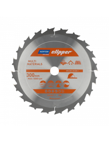 NORTON PIŁA TARCZOWA 350mm x 30mm x 24z MULTI MATERIALS DEMOLITION (3,5 2,5)