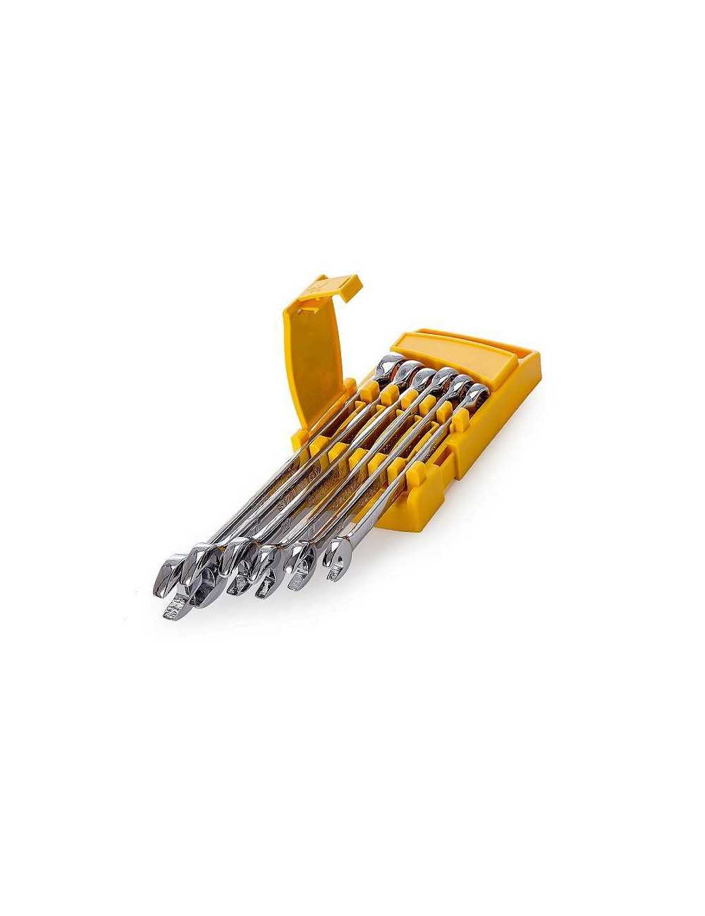 Zestaw 6 kluczy płasko-oczkowych STANLEY 94-646