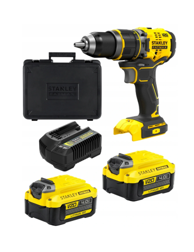 STANLEY WKRĘTARKA UDAROWA 18V V20 80Nm 2x4,0Ah SFMCD721M2K