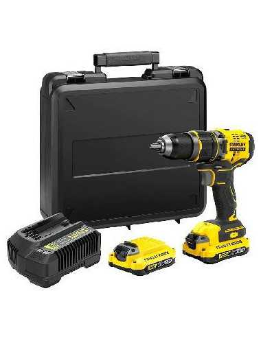 STANLEY WKRĘTARKA UDAROWA 18V V20 80Nm 2x4,0Ah SFMCD721M2K