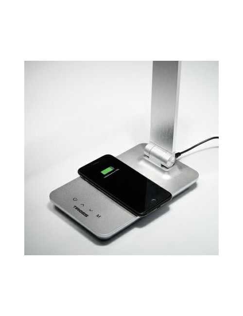 TIROSS LAMPKA BIURKOWA 48 SMD LED 580 LUMENÓW  SREBRNA