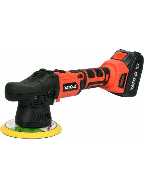 YATO POLERKA MIMOŚRODOWA BEZSZCZOTKOWA 18V 1x3,0Ah
