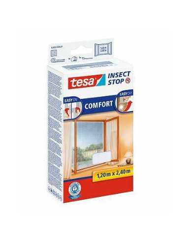 TESA MOSKITIERA OKIENNA BIAŁA 1,2m x 2,4m COMFORT