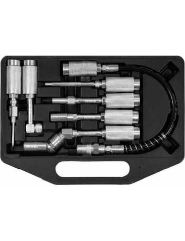 YATO ZESTAW KOŃCÓWEK DO SMAROWNIC 7szt.