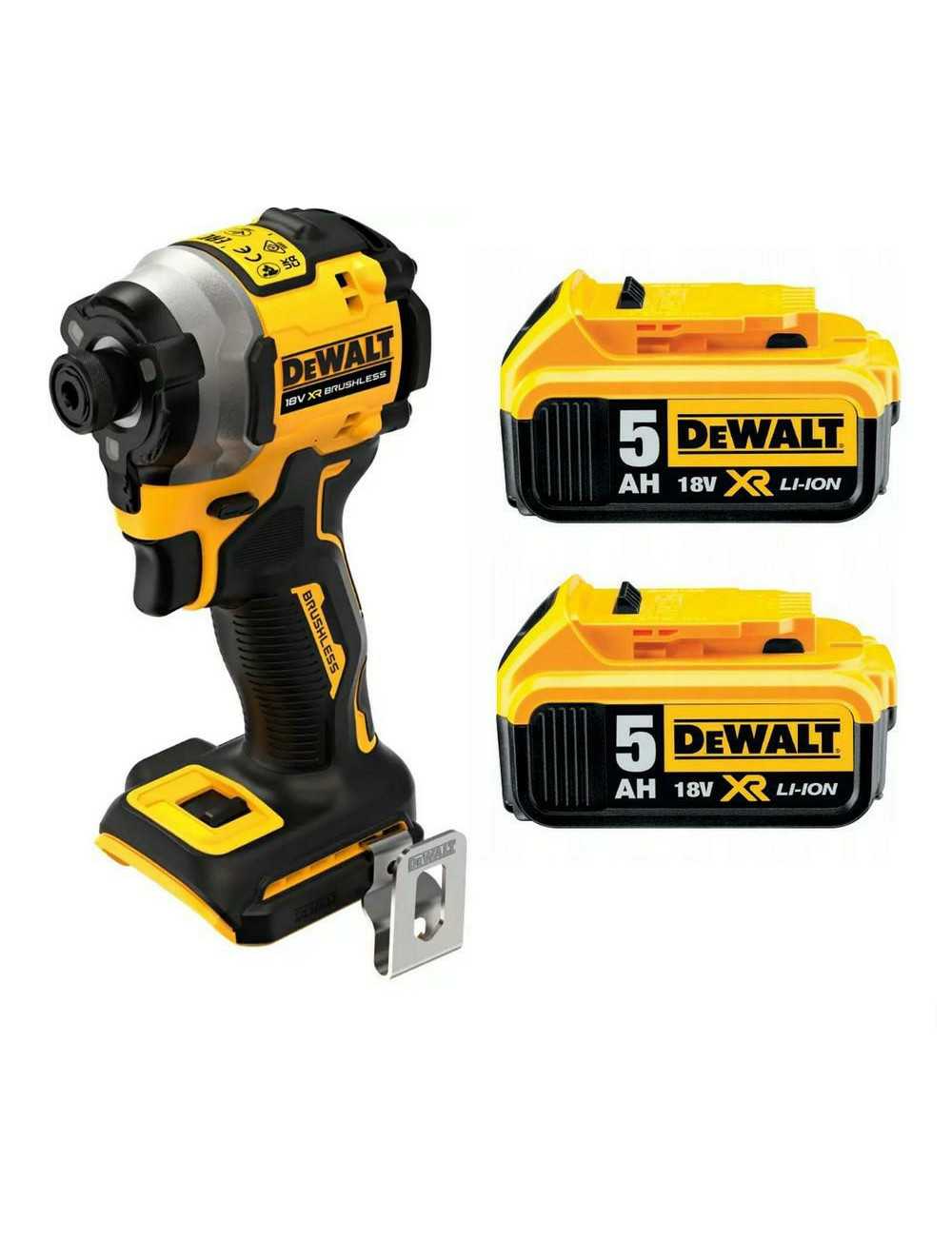 DEWALT ZAKRĘTARKA UDAROWA 18V 208Nm DCF850P2T 2x5,0Ah TSTAK