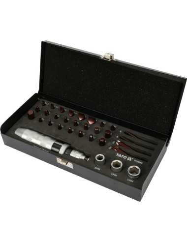 YATO WKRĘTAK UDAROWY Z KOŃCÓWKAMI 32szt.