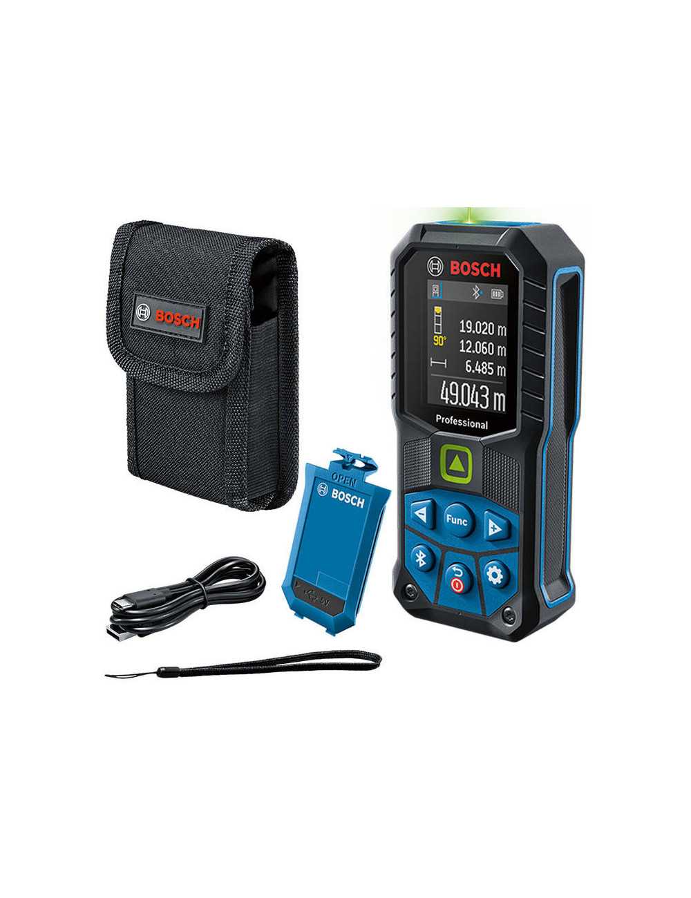 BOSCH DALMIERZ GLM 50-27 CG +BA 3.7V 1,0Ah