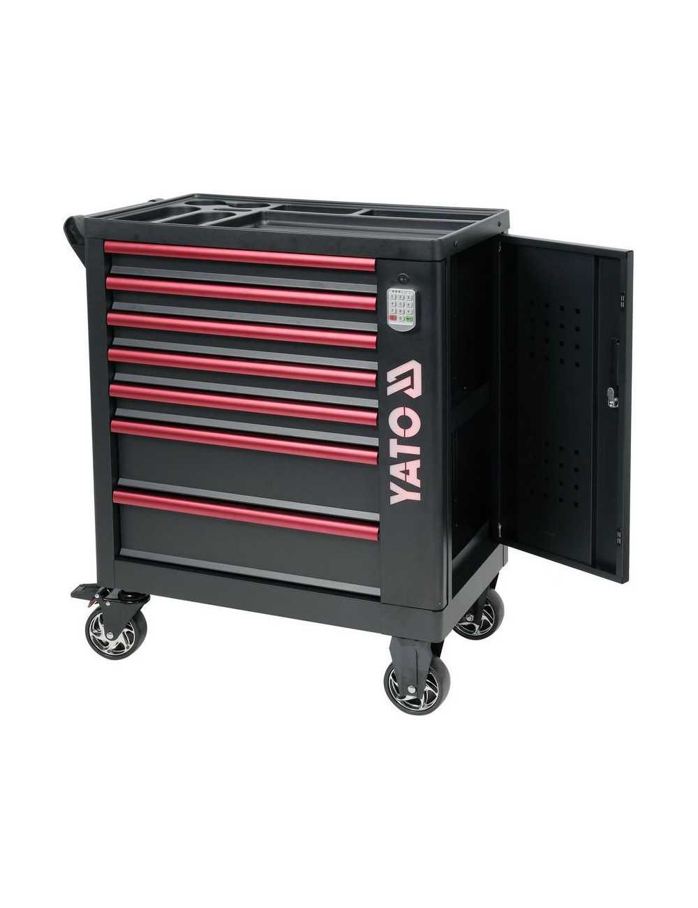 YATO SZAFKA SERWISOWA 7 SZUFLAD LED LOGO