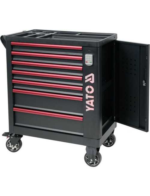YATO SZAFKA SERWISOWA 7 SZUFLAD LED LOGO