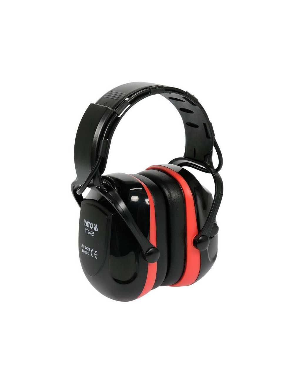 YATO NAUSZNIKI ELEKTRONICZNE Z INTELIGENTNĄ OCHRONĄ SŁUCHU