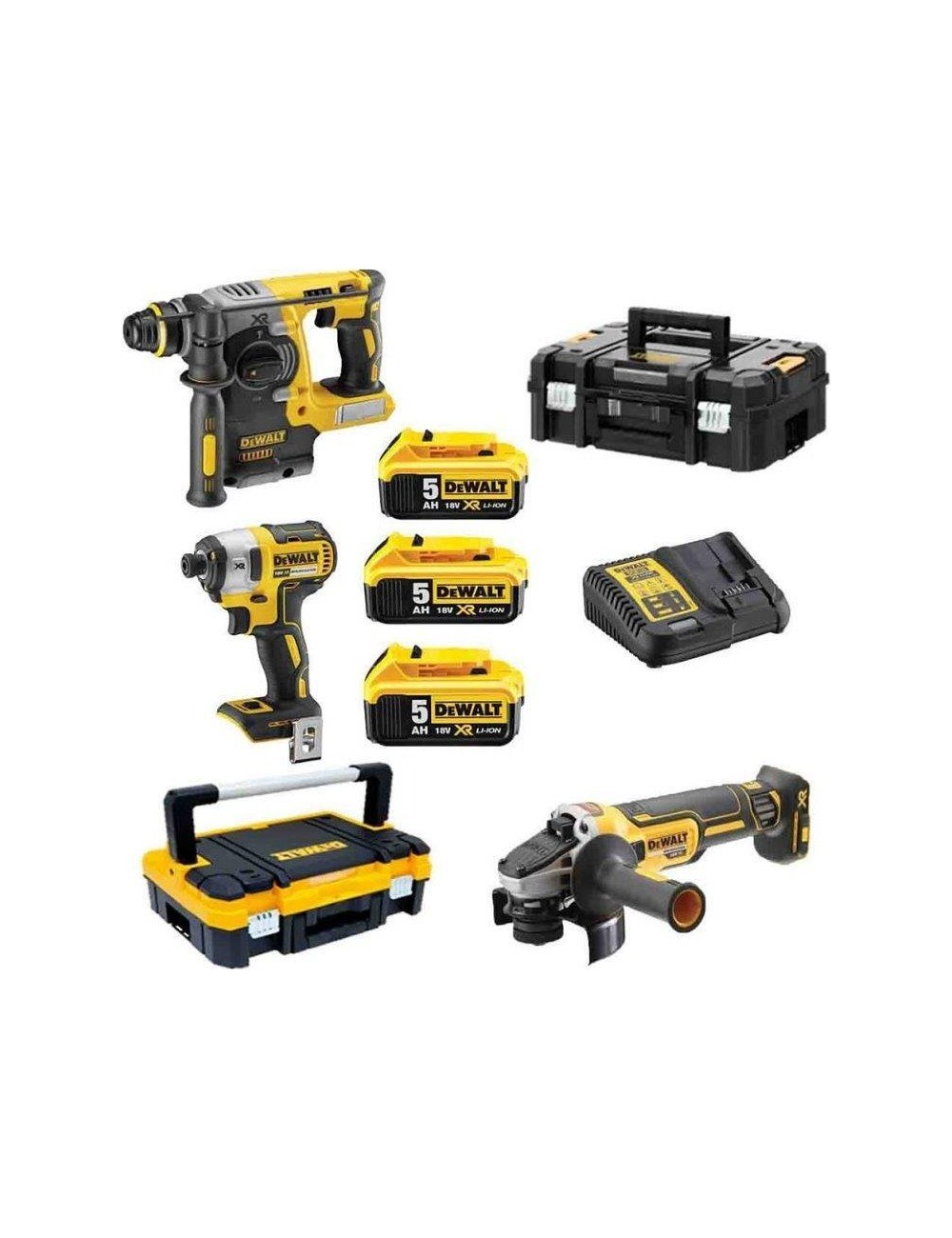 DEWALT ZESTAW COMBO 18V (DCF887+DCH273+DCG405) DCK305P3T-QW