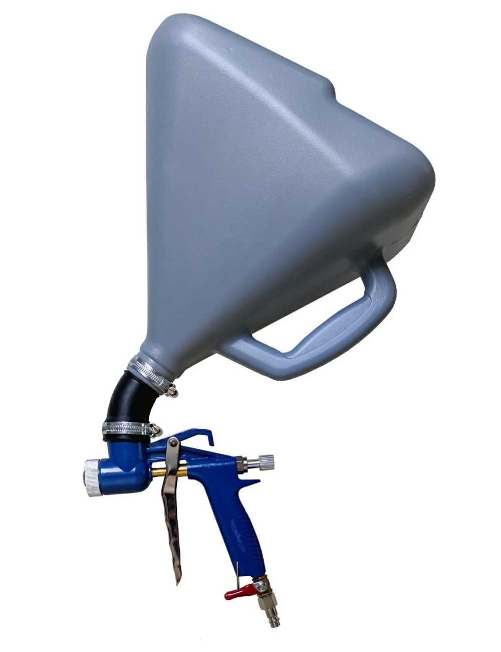 ADLER PISTOLET DO TYNKÓW Z PRZEGUBEM ZBIORNIK PLASTIKOWY AD9020