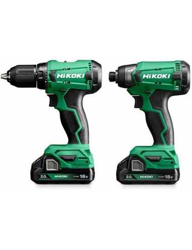 ZESTAW HIKOKI 18V wiertarko - wkrętarka i zakrętarka DV18DA WH18DA
